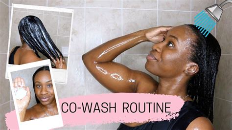 Co Wash Routine Relaxed Hair Youtube