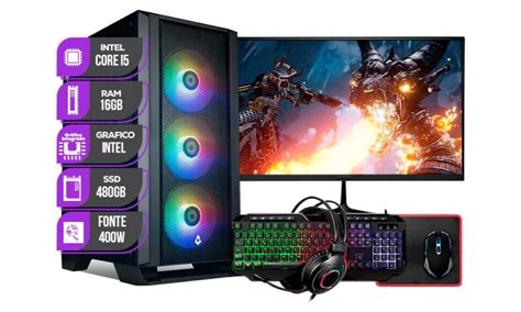 Aten O Gamers Pc Gamer Completo Por R Off Na Amazon