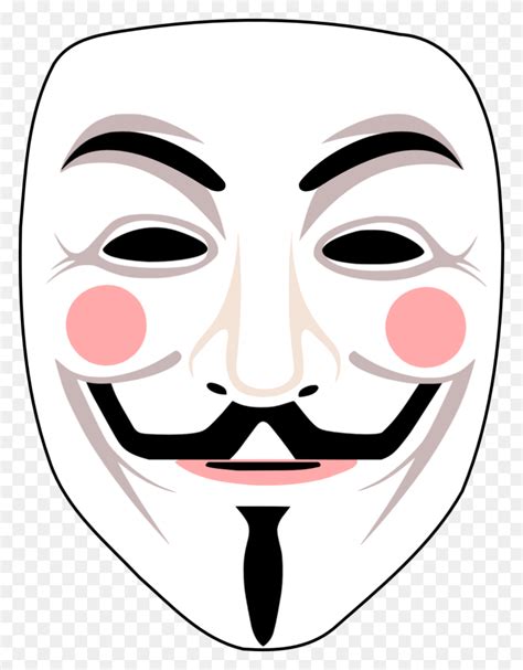 Guy Fawkes Vector Recreated - Guy Fawkes Mask PNG – Stunning free transparent png clipart images ...