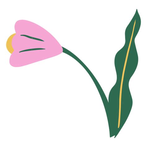 Design PNG E SVG De ícone Da Natureza Da Planta De Flores Da Primavera