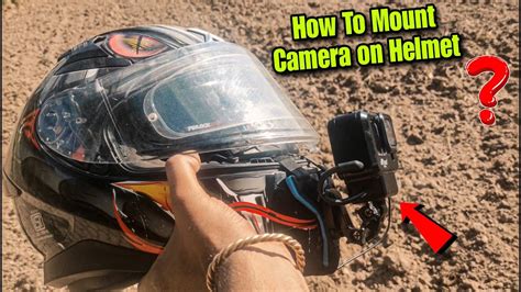 How To Mount Camera On Helmet Motovlogging Setup YouTube