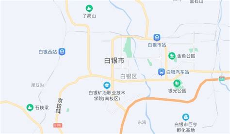 白银地图高清版大图下载 白银地图全图高清版 极光下载站