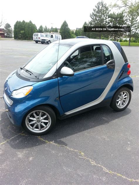 2009 Smart Fortwo Passion Coupe 2 Door 1 0l