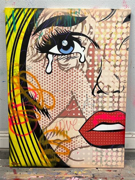 Dillon Boy 1979 DBoy Nude Graffiti Girl Crying Blonde Street Art Pop X I Miss D Face Dface