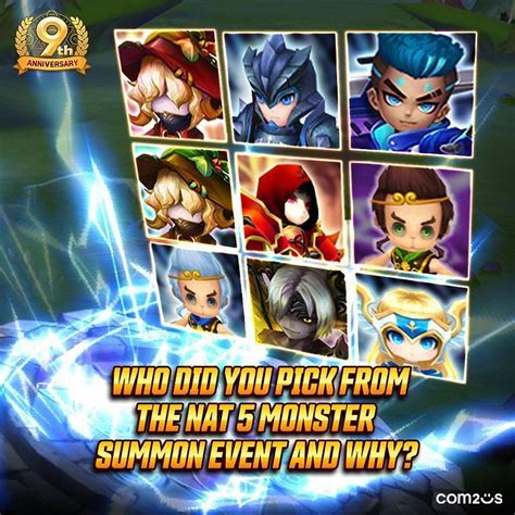 Summoners War Sky Arena 9th Anniversary Celebrations Release Dates