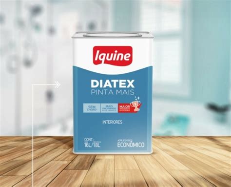 Tinta Látex Diatex 16L Branco Neve Iquine