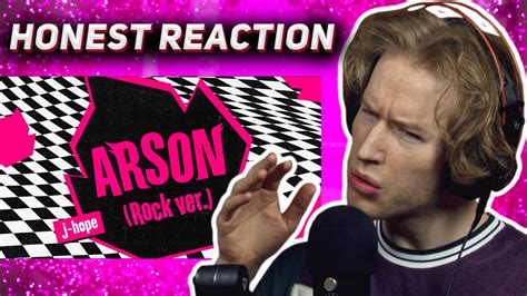 HONEST REACTION To J Hope Arson Rock Ver By J Hope 2023BTSFESTA