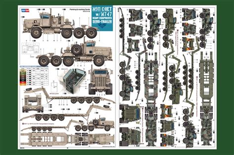 M911 C Het Wm747 Heavy Equipment Semi Trailer