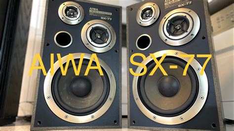 Aiwa Sx Wege Bass Reflex Speakers Lautsprecher Kolumny Test