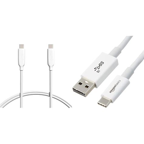 Amazon Basics Fast Charging W Usb C Gen To Usb C Cable Foot