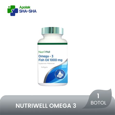 Jual Nutriwell Omega Fish Oil Kapsul Shopee Indonesia