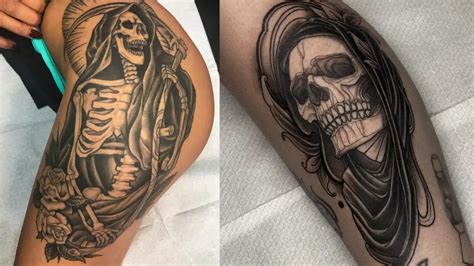 Update More Than 69 Grim Reaper With Skulls Tattoos Latest In Cdgdbentre