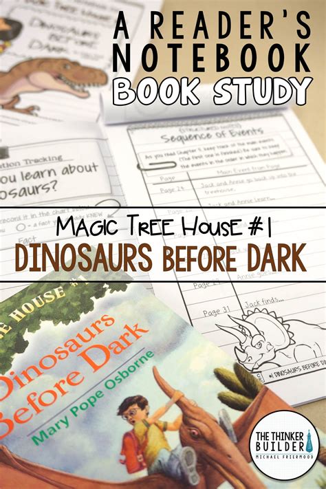 Dinosaurs Before Dark Jack And Annie MTH 1 A Book Study Book