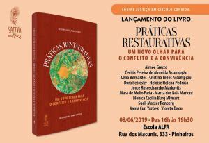 Lan Amento Do Livro Pr Ticas Restaurativas Mediativamediativa