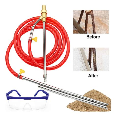 Adjustable High Pressure Washer SandBlasting Kit Wet Sandblaster Lance