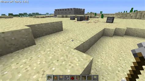 Minecraft Redstone Creations 1 Automatic Arrow Shooter Youtube