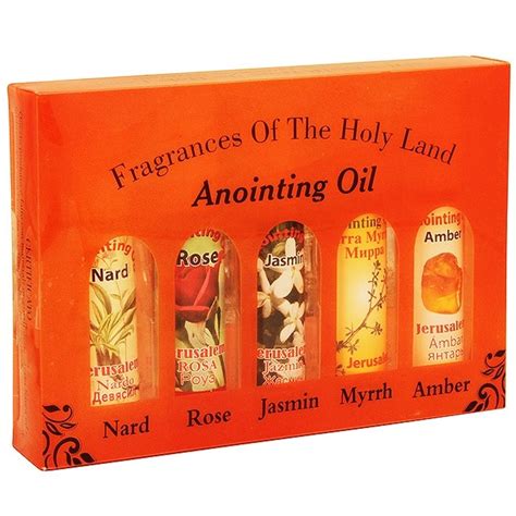 Fragrances Of The Holy Land Anointing Oil Set 20ml Roll On 5