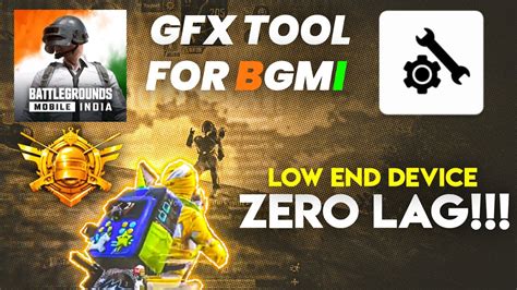 BEST GFX Tool For Battlegrounds Mobile India BGMI How To Fix Lag In