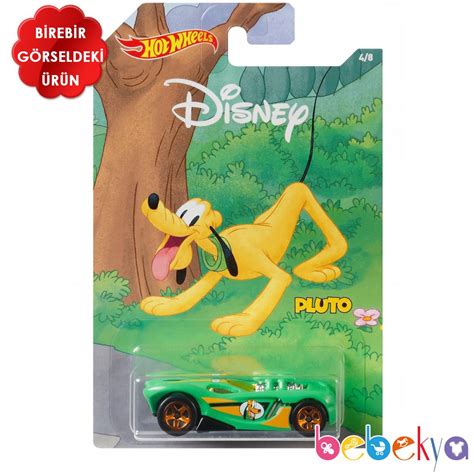 Hot Wheels Disney Mickey Mouse Clubhouse Özel Serisi Tekli Arabalar Pluto Bebekya