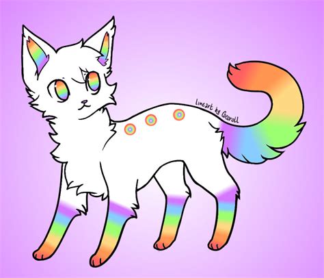 Rainbowcat Ota Auction Closed By Sweetlovingadopts On Deviantart