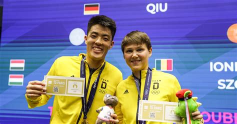 European Games 2023 Germany S Dang Qiu And Nina Mittelham Earn Paris