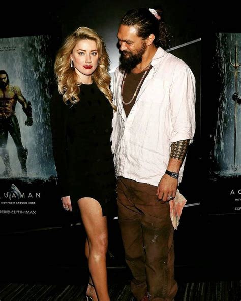 Jason Momoa and Amber Heard-Aquaman | Acuaman, Famosos, Celebridades