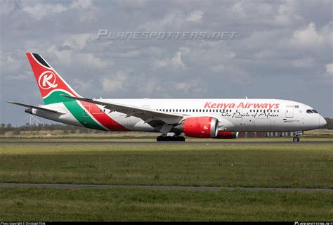 Y Kza Kenya Airways Boeing Dreamliner Photo By Christoph Flink