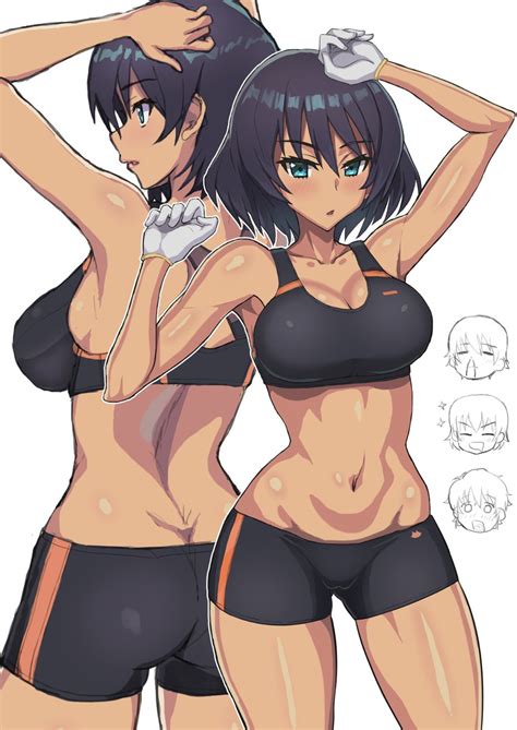 Hoshino Nakajima Tsuchiya And Suzuki Girls Und Panzer Drawn By