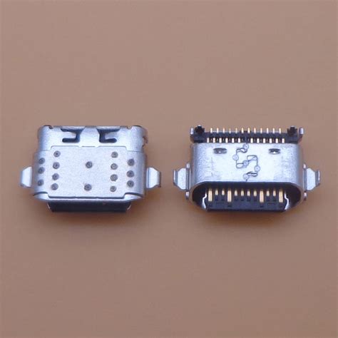 Pcs Micro Mini Usb Connector Jack Socket Charging Port Female Power