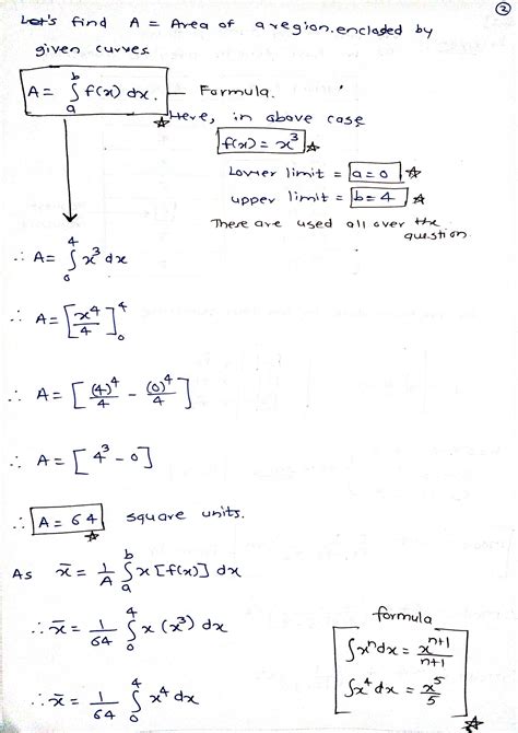 [solved] Find The Centroid Of The Region Bounded By The Curves Y 0 Y X