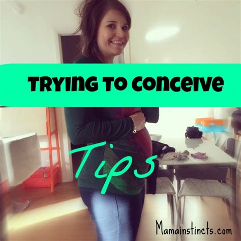 Trying to conceive tips – Mama Instincts®