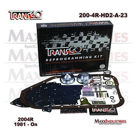 Transgo 200 4r Hd2 Reprogramming Kit Th 200 4r Chevy Gmc Buick 1981 — Maxxindustries