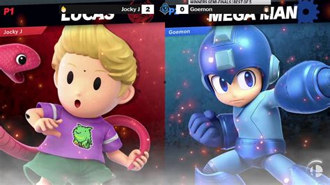 Ps Ssbu Winners Semis Jocky J Lucas Vs Goemon Hero Mega Man