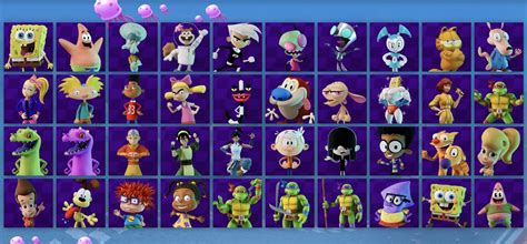 Heres The Full Roster For Nickelodeon Kart Racers Nintendosoup