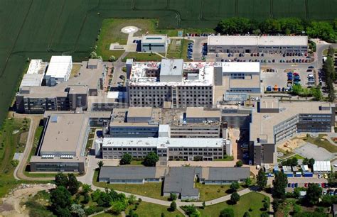 Magdeburg Von Oben St Dtisches Klinikum Magdeburg Standort Olvenstedt