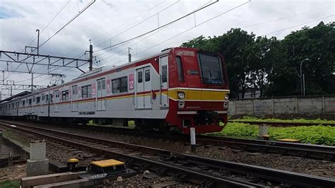 KRL Eks Tokyo Metro 6001 KA 1367 Commuter Tujuan Jakarta Kota YouTube