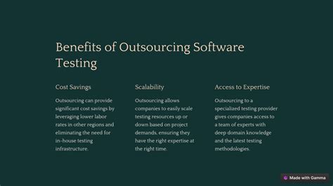 PPT Introduction To Software Testing Outsourcing PowerPoint