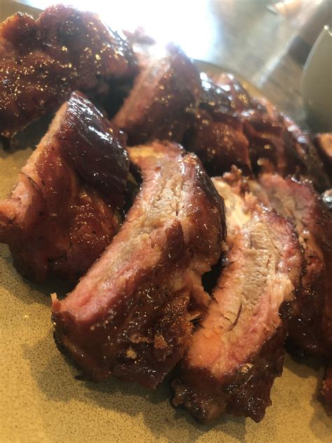 [homemade] Smoked Bbq Ribs R Food