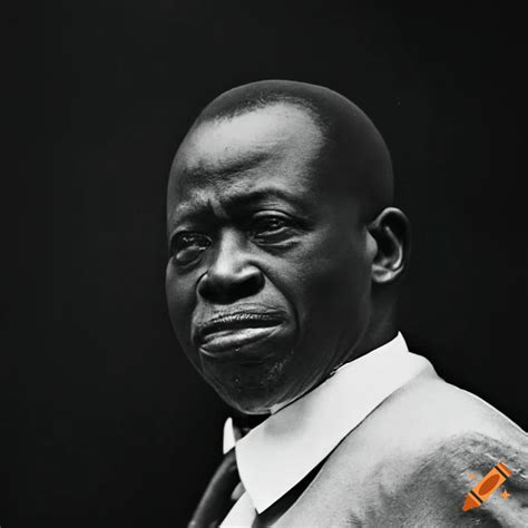 Felix Houphouet Boigny Leader Of Ivory Coast In 1960