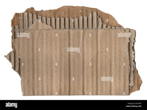 A Ripped Cardboard Surface Texture Stock Photo Alamy