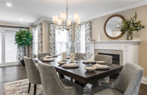 King Street Mount Albert Transitional Dining Room Toronto By