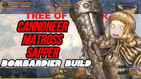 Cannoneer Matross Sapper ToS Build YouTube