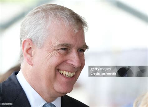 Hrh Prince Andrew Duke Of York Visits The Showground On The Final