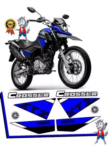 Kit Faixas Adesivos Yamaha Xtz Crosser Z