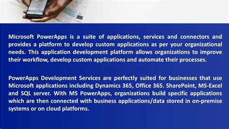 Ppt Benefits Of Availing Powerapps Development Services Powerpoint