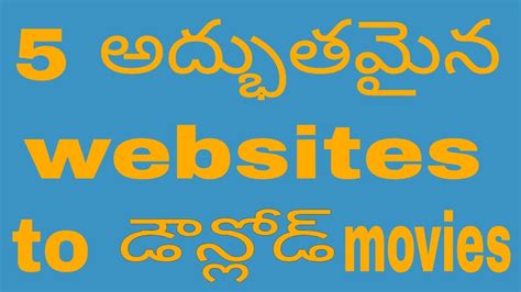 How To Download New Telugu Movies For Free From The Internet Ionleo