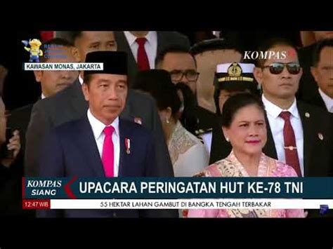 Atraksi Udara Hiasi Langit Jakarta Di HUT Ke 78 TNI YouTube