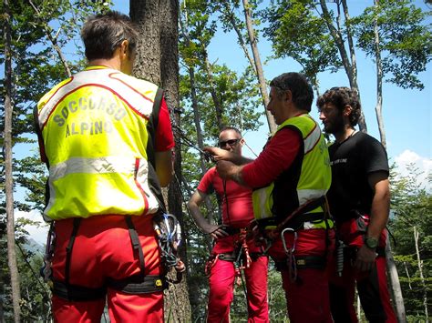 Soccorso Alpino E Speleologico Piemontese Esercitazione Soccorso