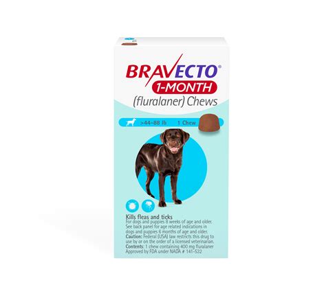 Bravecto® 1 Month Fluralaner Chews Merck Animal Health Usa