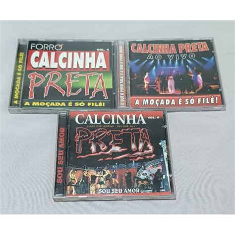 Cd Calcinha Preta Vol E Kit Cds Originais Shopee Brasil